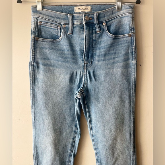 Madewell Women's 10" High-Rise Skinny Jeans in Hamden Wash Size 28 AF685 - Picture 4 of 15